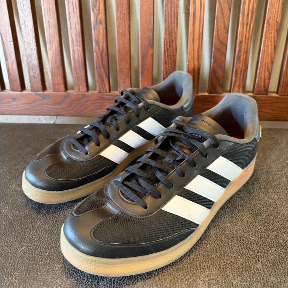 Adidas Men's Training Spezial Black and White Athletic Shoes